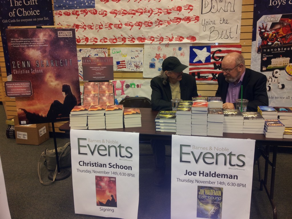 barnes and noble christian with joe haldeman